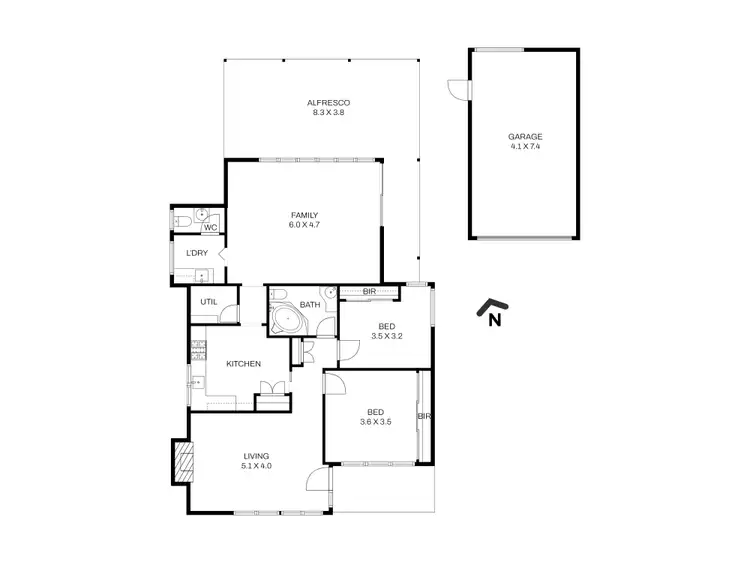 Floorplan of Homely house listing, 7 Sinclair Road, Bayswater VIC 3153