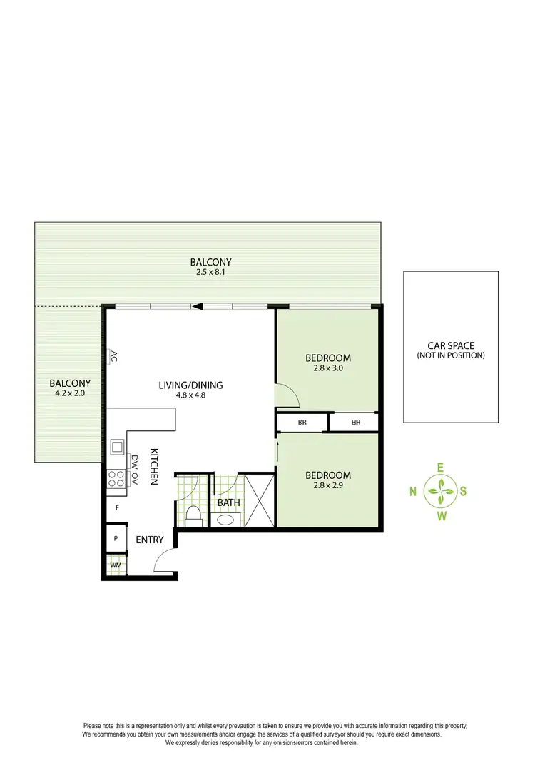 Floorplan of Homely apartment listing, 1003/77 River Street, South Yarra VIC 3141