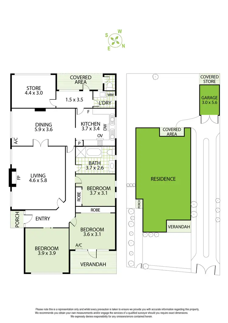 Floorplan of Homely house listing, 30 Lyndon Street, Ripponlea VIC 3185