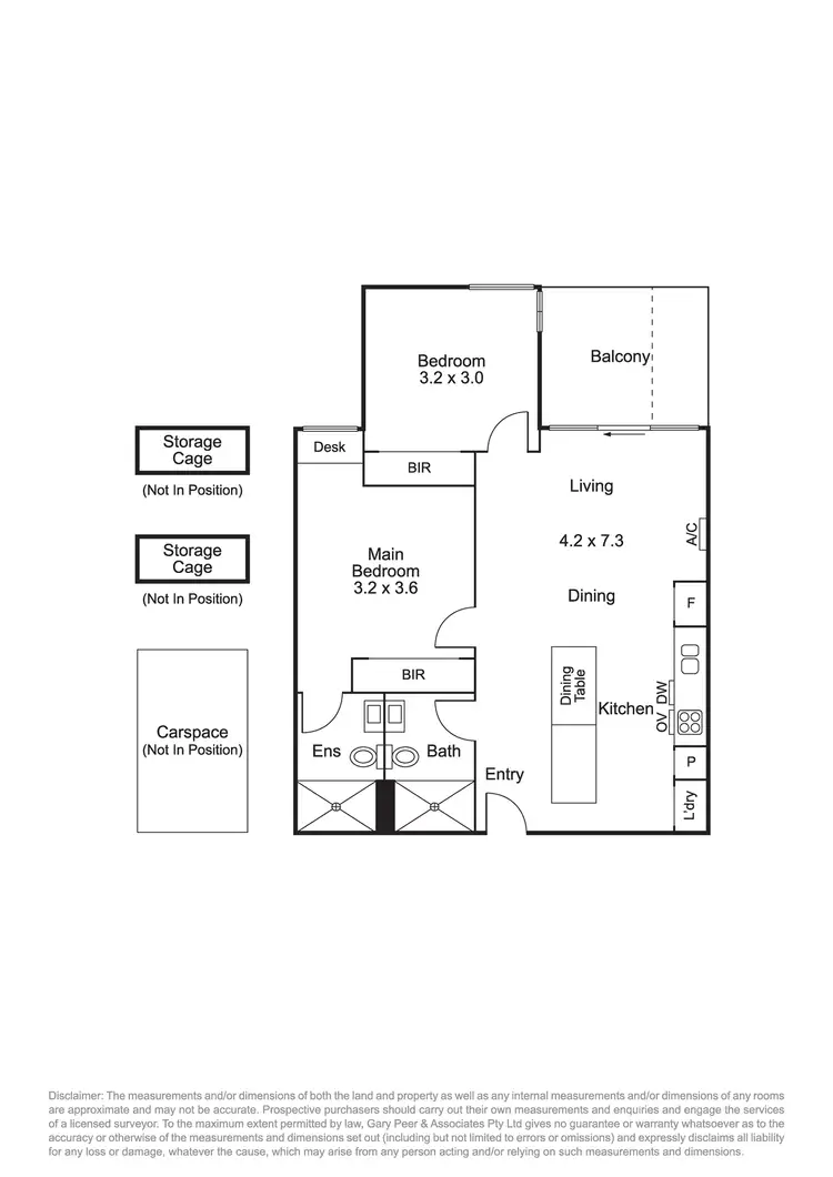 Floorplan of Homely apartment listing, 203/7 Nepean Highway, Elsternwick VIC 3185