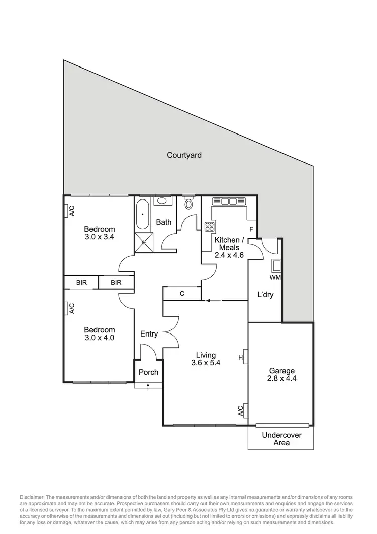 Floorplan of Homely unit listing, 20/27 Patterson Road, Bentleigh VIC 3204