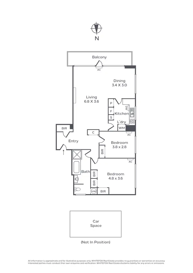 Floorplan of Homely apartment listing, 17/723 Orrong Road, Toorak VIC 3142