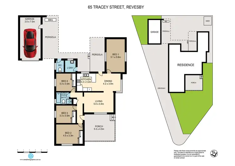 Floorplan of Homely house listing, 65 Tracey Street, Revesby NSW 2212