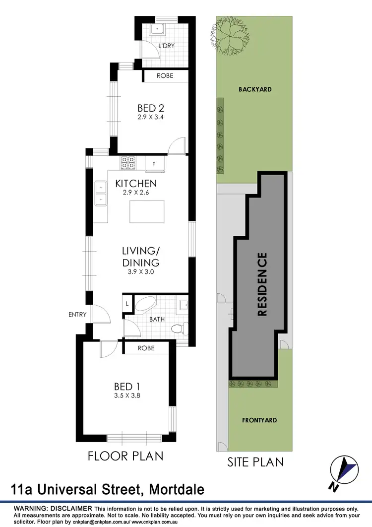 Floorplan of Homely house listing, 11A Universal Street, Mortdale NSW 2223
