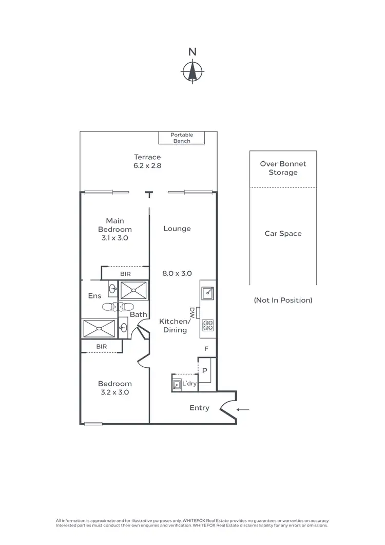 Floorplan of Homely apartment listing, 101/960 High Street, Armadale VIC 3143