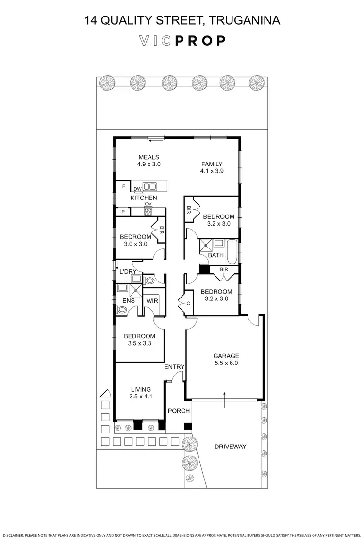 Floorplan of Homely house listing, 14 Quality Street, Truganina VIC 3029