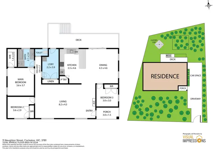 Floorplan of Homely house listing, 11 Naughton Street, Cockatoo VIC 3781