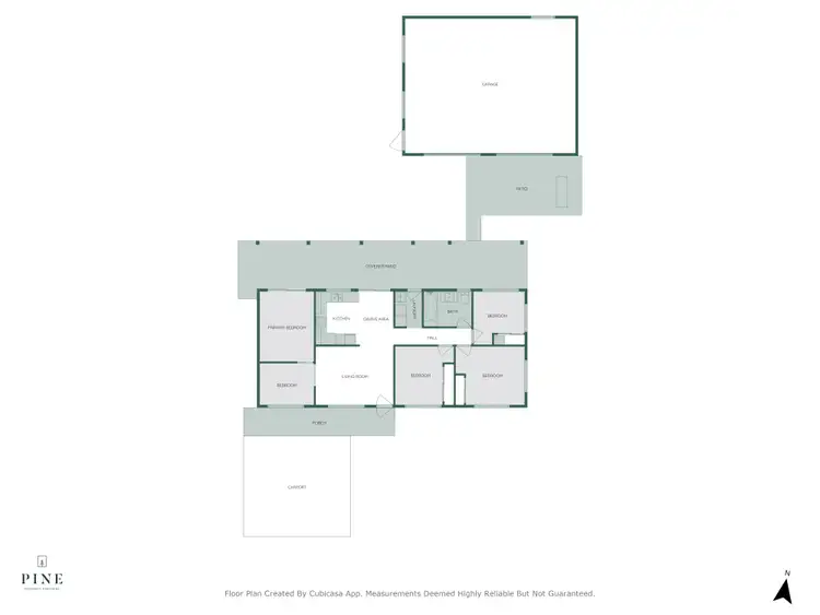 Floorplan of Homely house listing, 1 Vidler Court, Landsborough QLD 4550