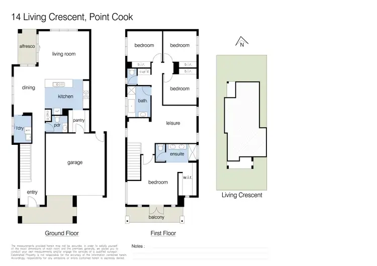 Floorplan of Homely house listing, 14 Living Crescent, Point Cook VIC 3030