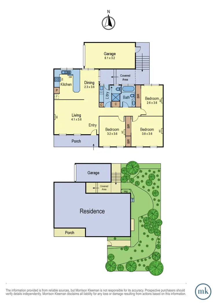 Floorplan of Homely unit listing, 1/45 Frank Street, Eltham VIC 3095