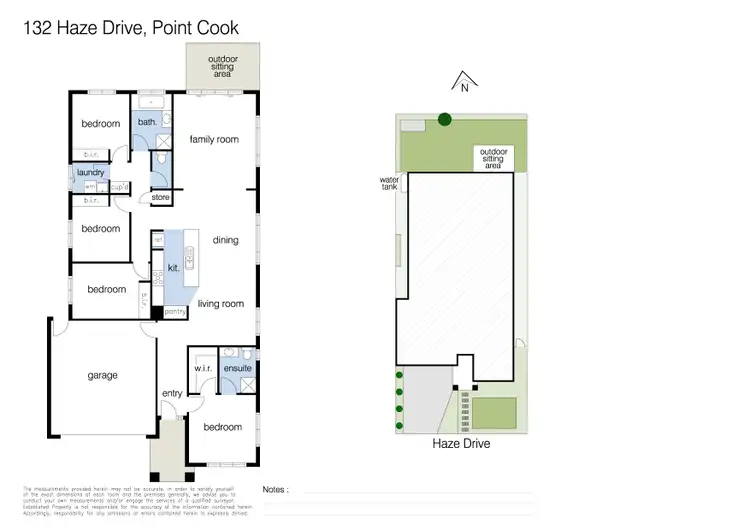Floorplan of Homely house listing, 132 Haze Drive, Point Cook VIC 3030