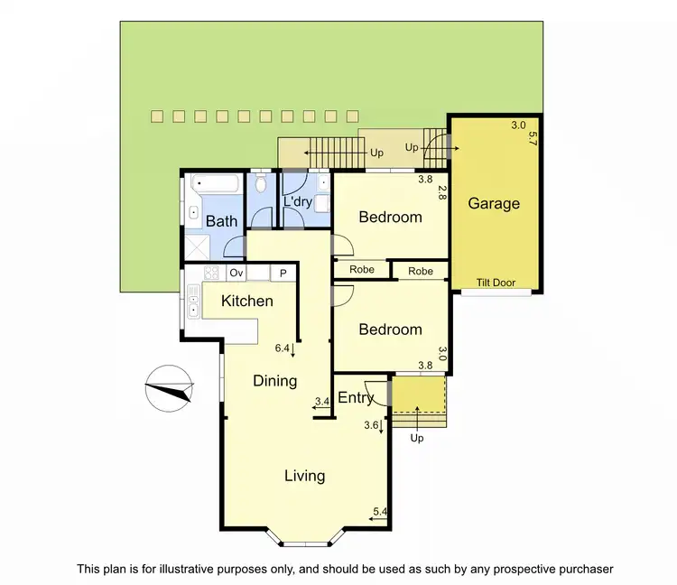 Floorplan of Homely unit listing, 6/2 Fernside Avenue, Briar Hill VIC 3088