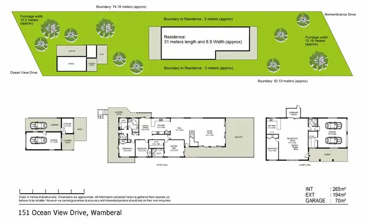 Floorplan of Homely house listing, 151 Ocean View Drive, Wamberal NSW 2260