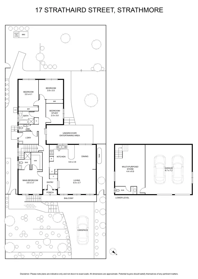 Floorplan of Homely house listing, 17 Strathaird Street, Strathmore VIC 3041