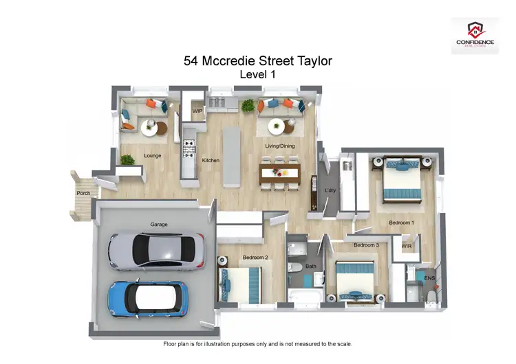 Floorplan of Homely house listing, 54 Mccredie Street, Taylor ACT 2913