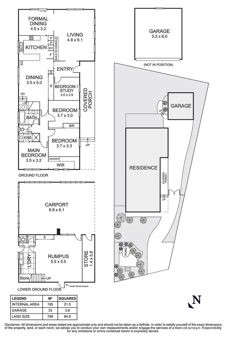 Floorplan of Homely house listing, 88 Bowen Road, Doncaster East VIC 3109