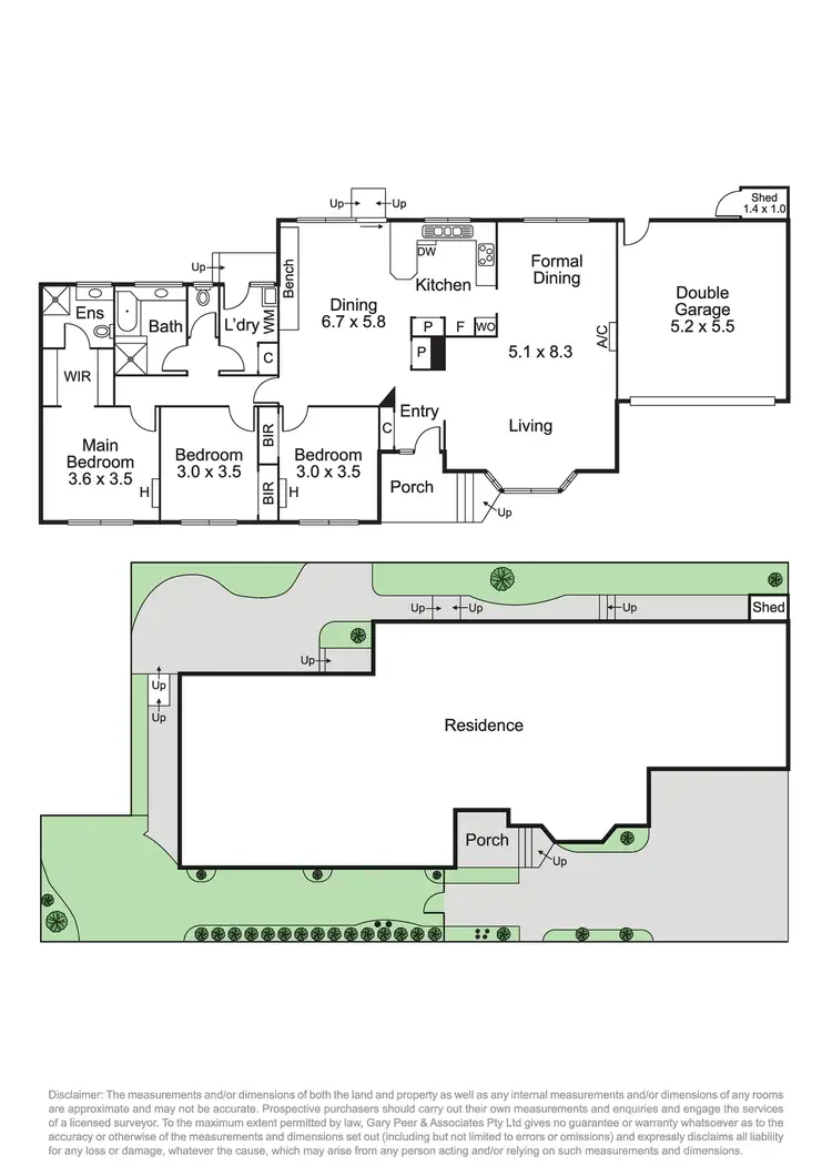 Floorplan of Homely unit listing, 1/16 Takapuna Street, Caulfield South VIC 3162