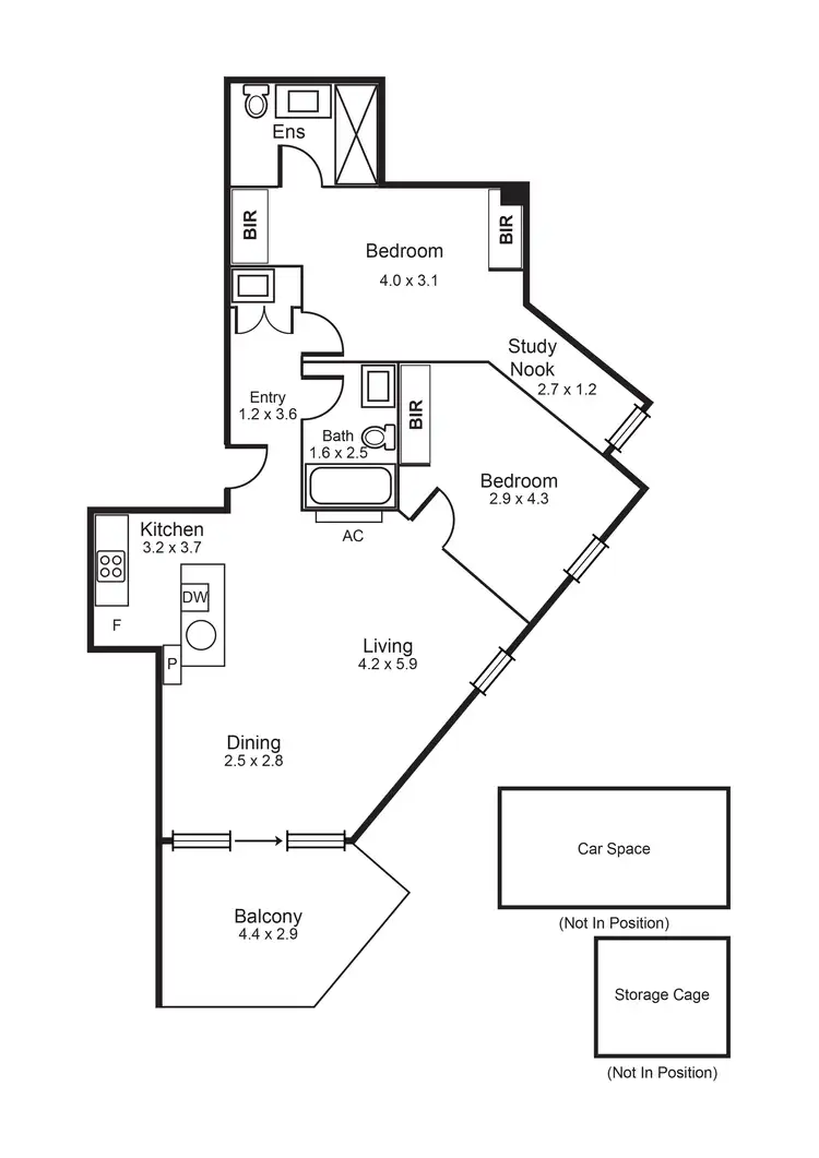 Floorplan of Homely apartment listing, 39/2-4 William Street, Murrumbeena VIC 3163