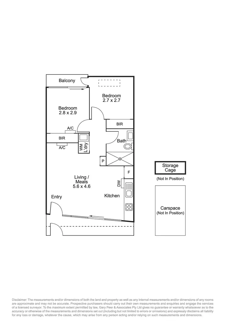Floorplan of Homely apartment listing, 2/118 Brighton Road, Ripponlea VIC 3185