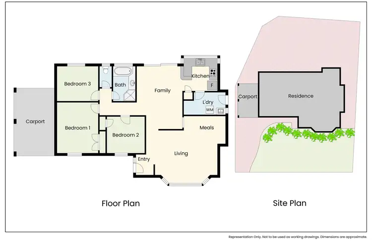 Floorplan of Homely house listing, 47A Whitfield Drive, Two Rocks WA 6037