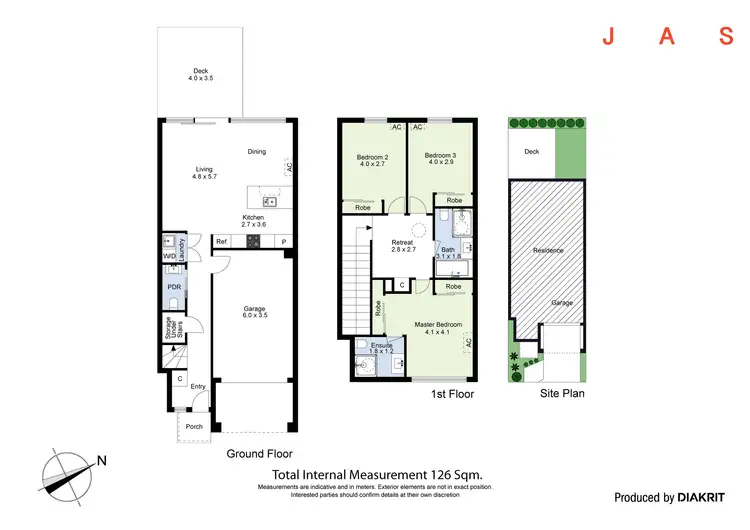 Floorplan of Homely townhouse listing, 28 Hines Way, Braybrook VIC 3019
