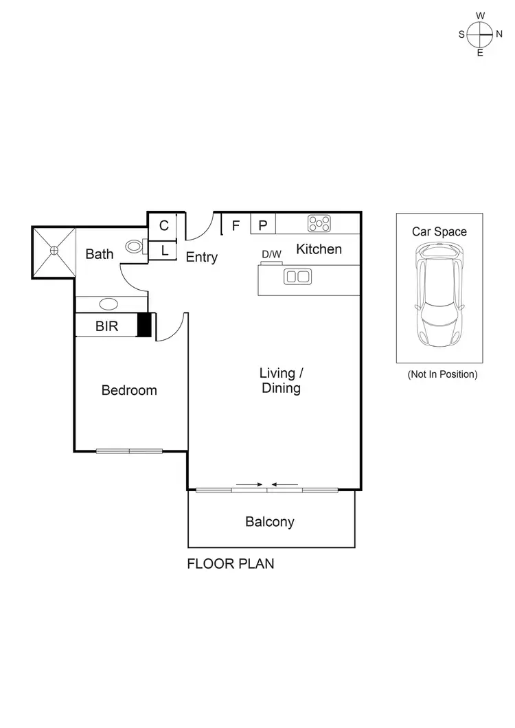 Floorplan of Homely apartment listing, 209/669 Centre Road, Bentleigh East VIC 3165