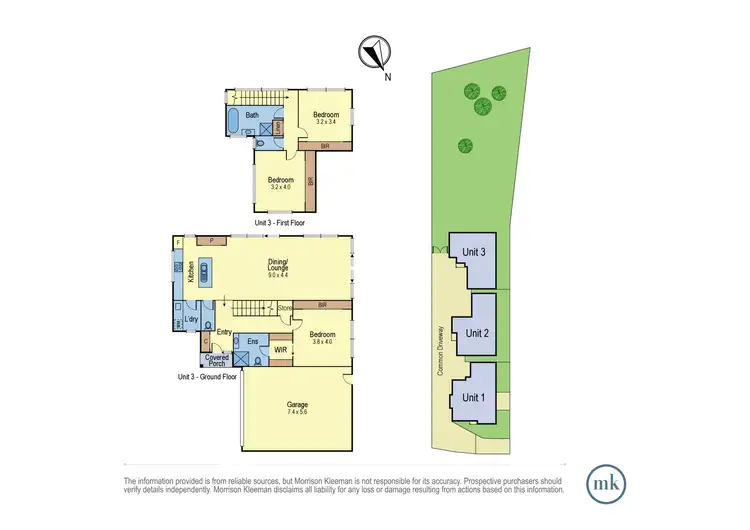 Floorplan of Homely townhouse listing, 3/5 Diamond Views Drive, Diamond Creek VIC 3089
