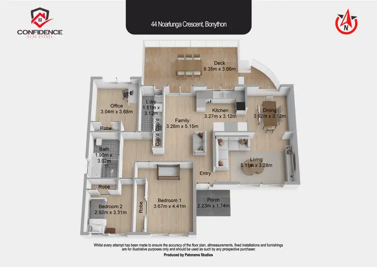 Floorplan of Homely house listing, 44 Noarlunga Crescent, Bonython ACT 2905