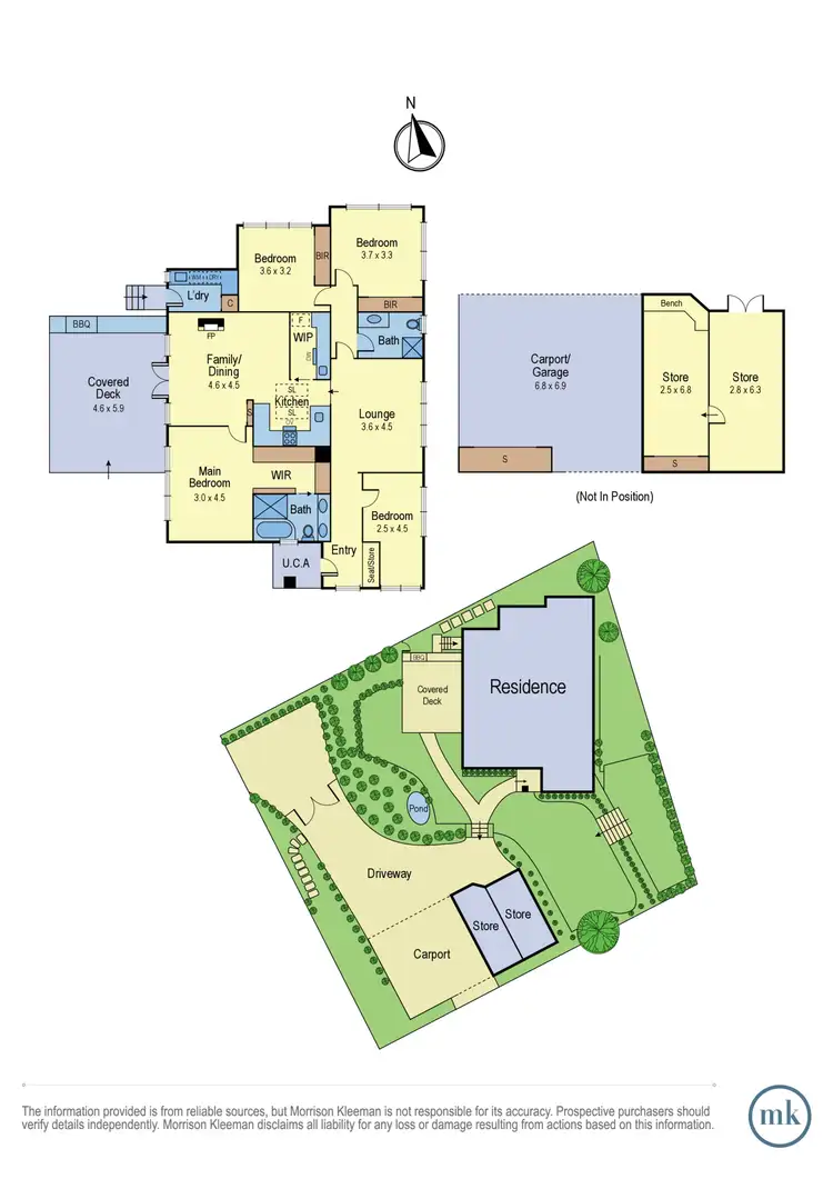 Floorplan of Homely house listing, 62 Grassy Flat Road, Diamond Creek VIC 3089