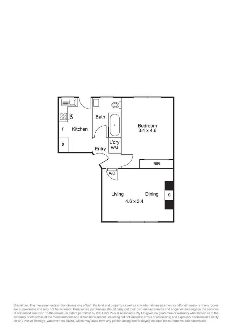Floorplan of Homely unit listing, 2/123 Williams Road, Prahran VIC 3181