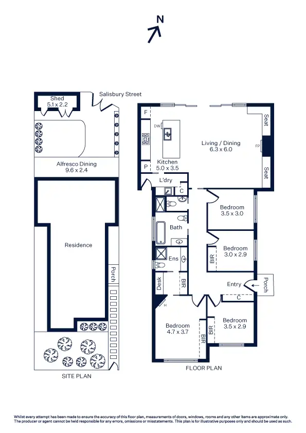 Floorplan of Homely house listing, 70 Market Street, Newport VIC 3015