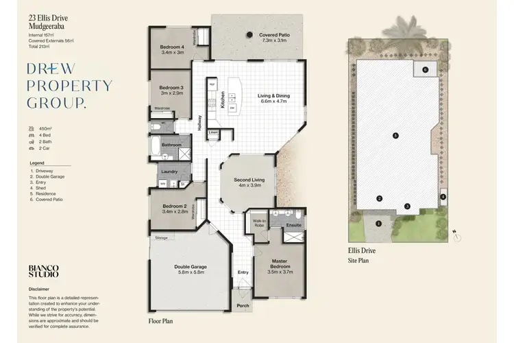 Floorplan of Homely house listing, 23 Ellis Drive, Mudgeeraba QLD 4213