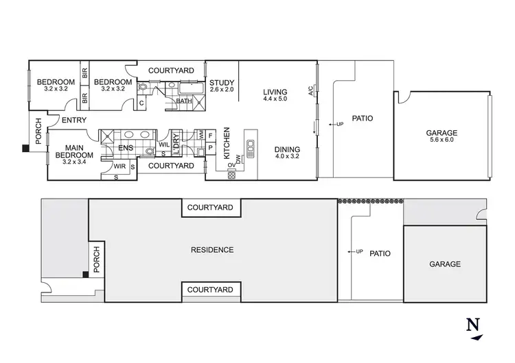 Floorplan of Homely house listing, 6 Penley Lane, Sandhurst VIC 3977