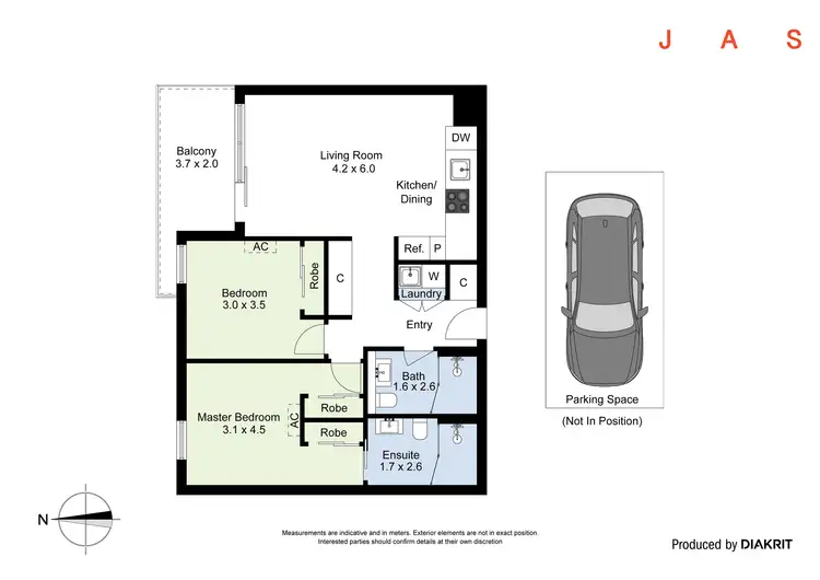 Floorplan of Homely apartment listing, 101/2B Ballarat Road, Footscray VIC 3011