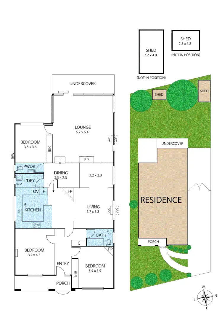 Floorplan of Homely house listing, 621 Melbourne Road, Spotswood VIC 3015