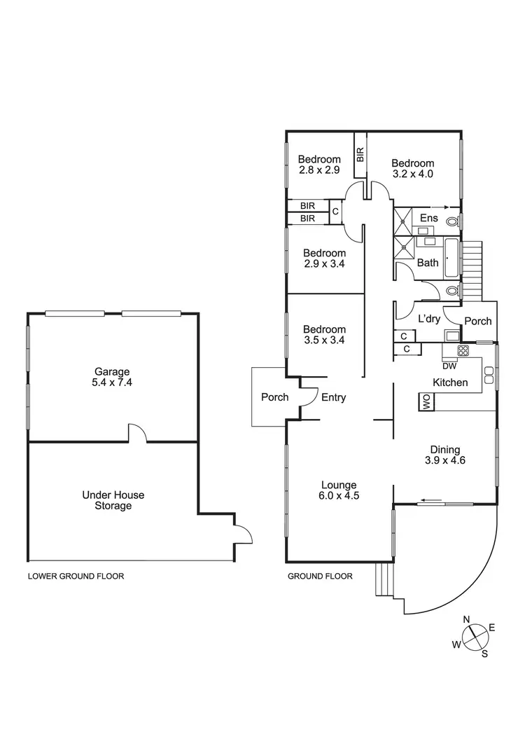 Floorplan of Homely house listing, 14 Russel Avenue, Berwick VIC 3806