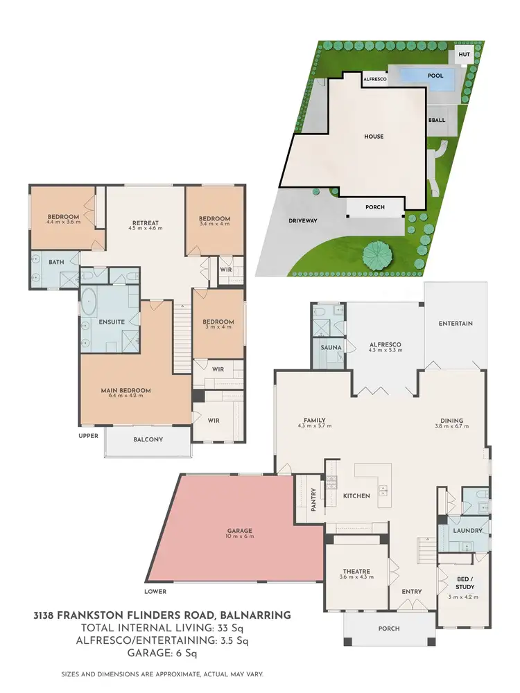 Floorplan of Homely house listing, 3138 Frankston-Flinders Road, Balnarring VIC 3926