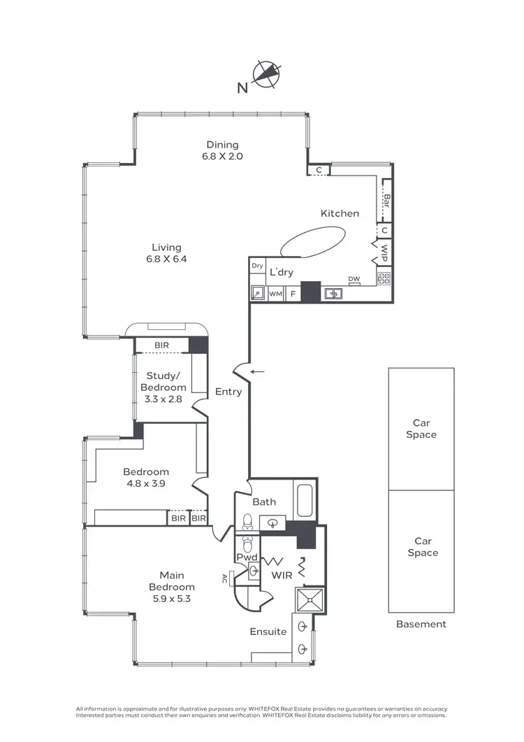 Floorplan of Homely apartment listing, 51/225 Beaconsfield Parade, Middle Park VIC 3206