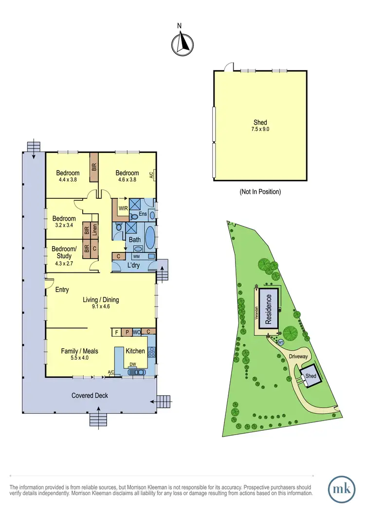 Floorplan of Homely house listing, 1 Diamond Views Drive, Diamond Creek VIC 3089