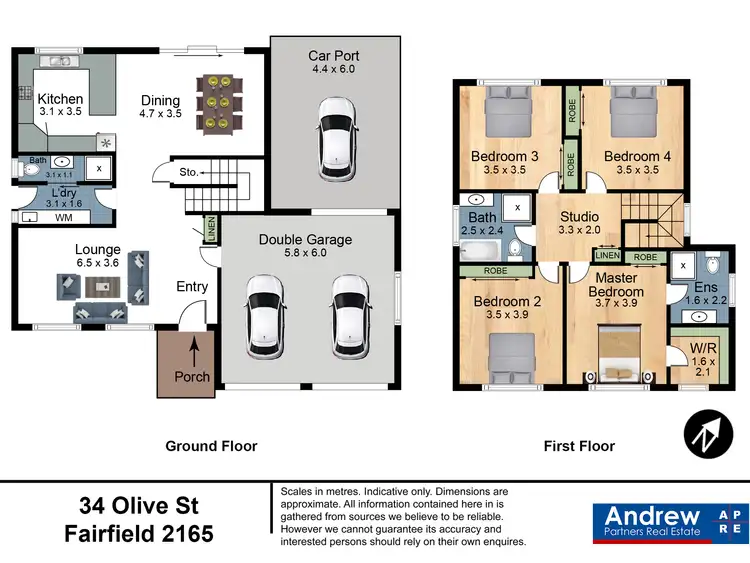 Floorplan of Homely house listing, 34 Olive Street, Fairfield NSW 2165