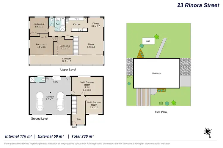 Floorplan of Homely house listing, 23 Rinora Street, Corinda QLD 4075