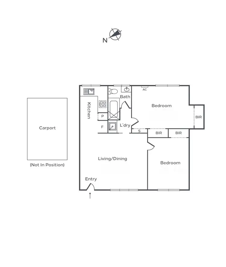 Floorplan of Homely apartment listing, 7/16 Fulton Street, Armadale VIC 3143