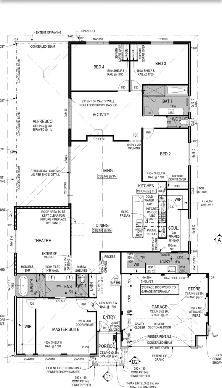 Floorplan of Homely house listing, 13 Ashburton Way, Australind WA 6233