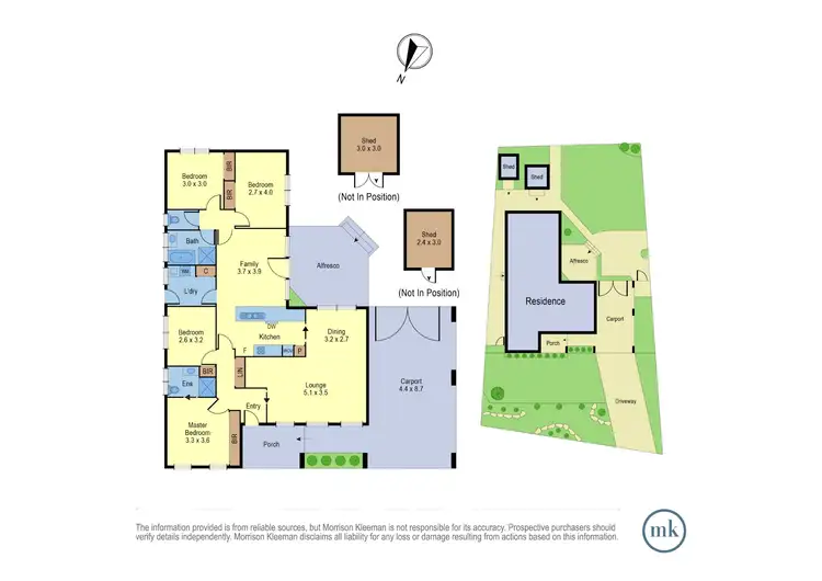 Floorplan of Homely house listing, 26 Allumba Drive, St Helena VIC 3088