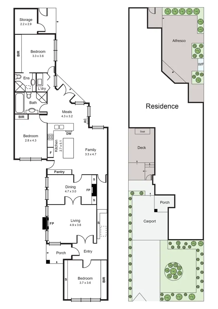 Floorplan of Homely house listing, 1 McGrath Street, Caulfield VIC 3162