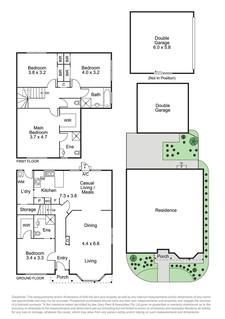 Floorplan of Homely townhouse listing, 6/555 Glen Huntly Road, Elsternwick VIC 3185