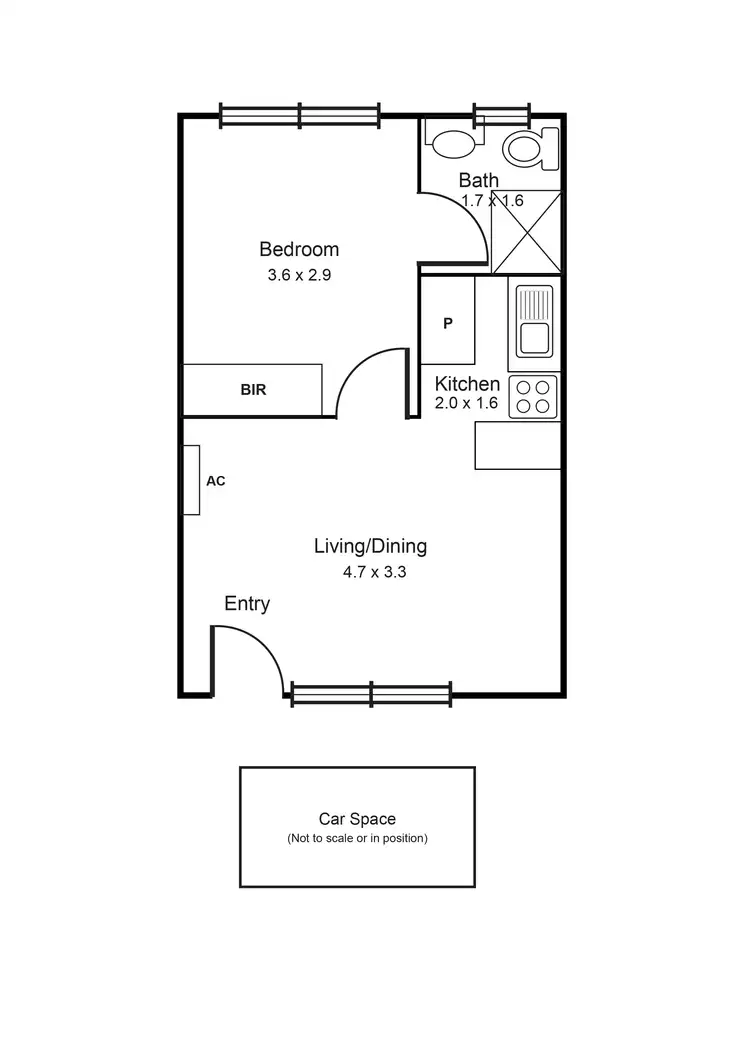 Floorplan of Homely apartment listing, 10/78 Railway Road, Carnegie VIC 3163