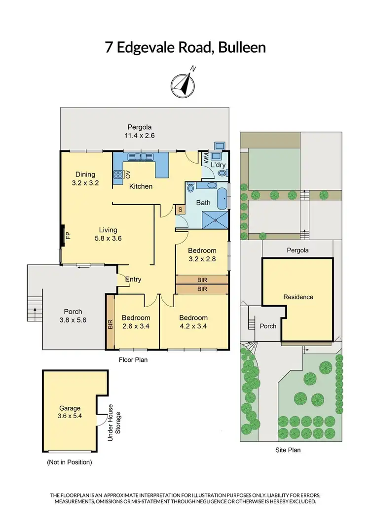 Floorplan of Homely house listing, 7 Edgevale Road, Bulleen VIC 3105