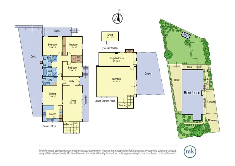 Floorplan of Homely house listing, 21 Macdhui Avenue, Eltham North VIC 3095