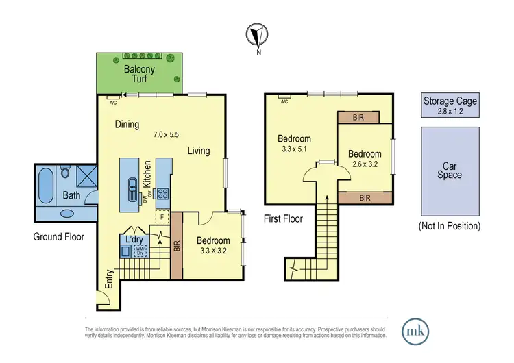 Floorplan of Homely apartment listing, 209/50 Janefield Drive, Bundoora VIC 3083